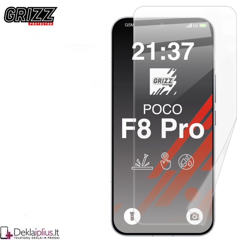 Telefono ekrano apsauga - Ceramic (Xiaomi Poco F8 Pro) Telefono ekrano apsauga - Ceramic (Xiaomi Poco F8 Pro)
